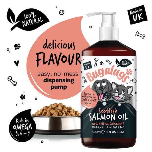 Scottish Salmon Oil for Dogs & Cats